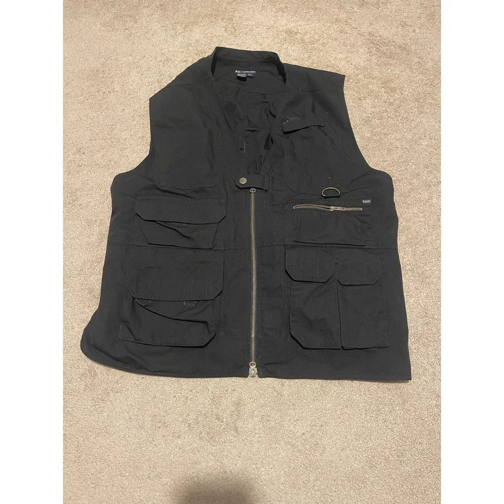 5.11 Tactical Mens Taclite Pro Multi Pocket Branded Outdoor Vest SZ 2XL